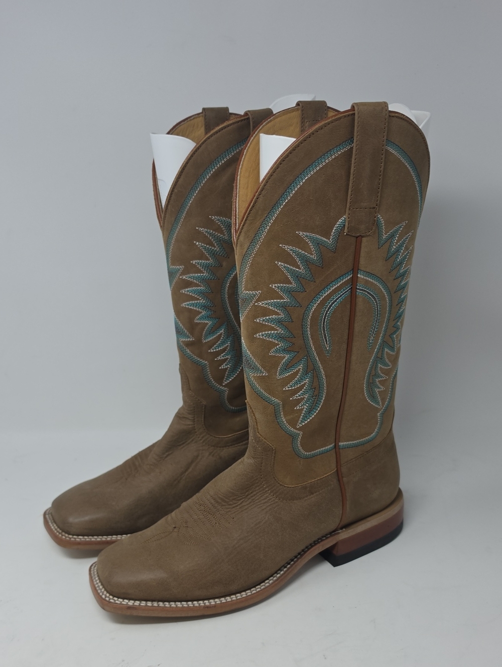 Macie Bean Women's A Perfect Tan Western Boots - Square Toe Size 9.5